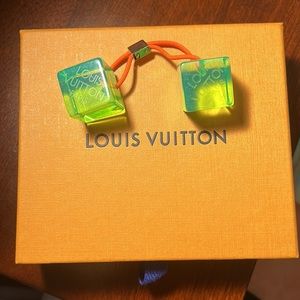 Louis Vuitton Hair Cubes. Comes with Louis Vuitton box. Authentic.